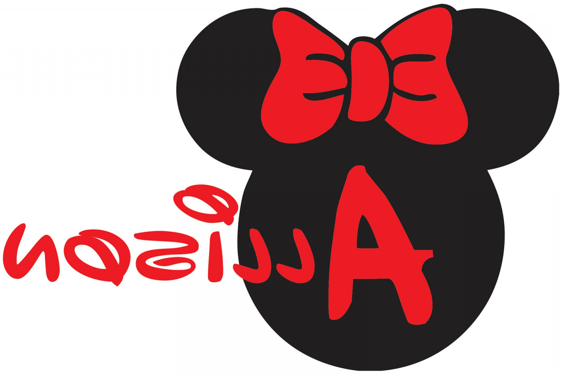 1800x1200 Great Minnie Mouse Silhouette Vector Png Mickey Mouse Minnie Mouse