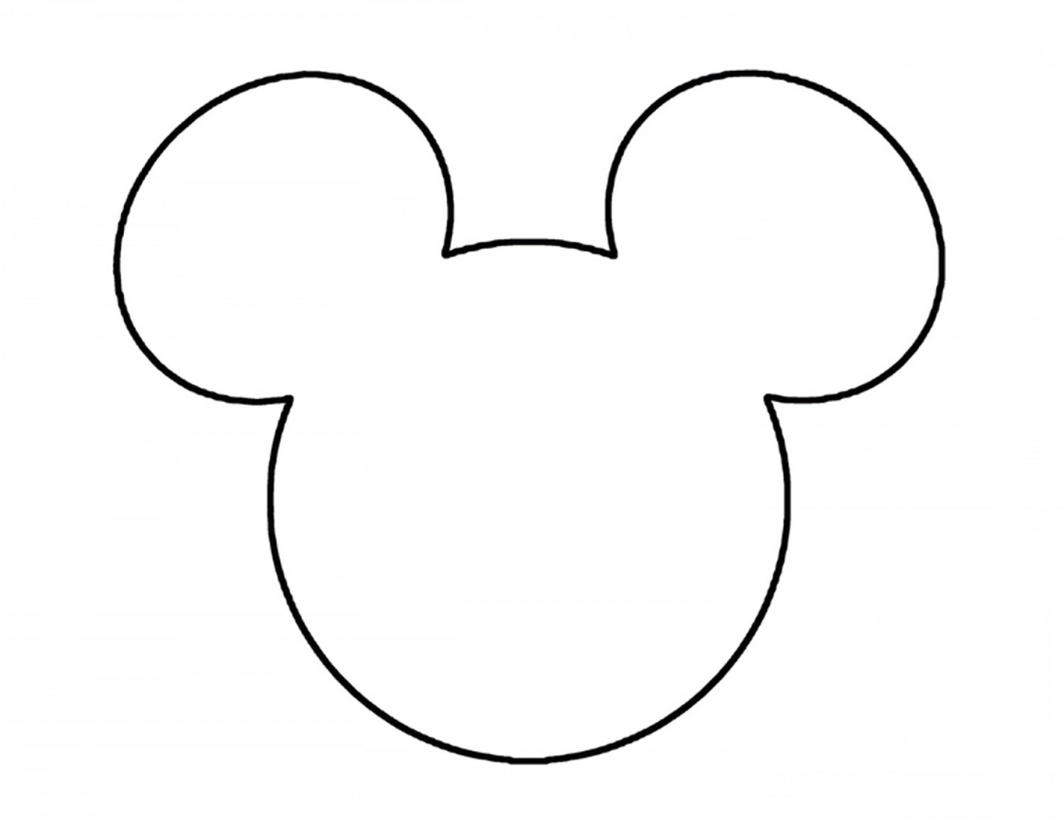 Download Mickey Mouse Silhouette Vector at Vectorified.com ...