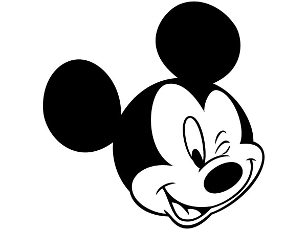 600x450 Beautiful Mickey Mouse Minnie Mouse Silhouette Scalable Vector