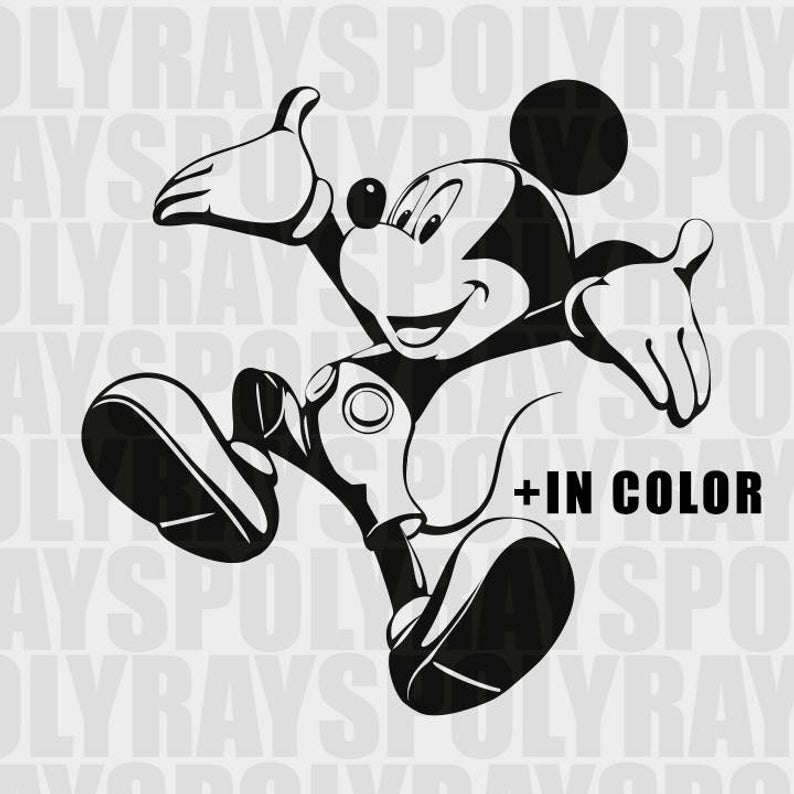 794x794 Mickey Mouse Disney Png Mikey Stencil Mouse Vector Etsy