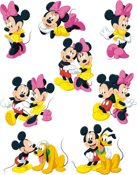 460x585 Designer Variety Of Disney S Mickey Mouse Vector