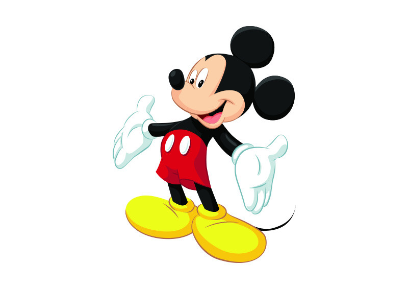 800x566 Mickey Mouse Vector