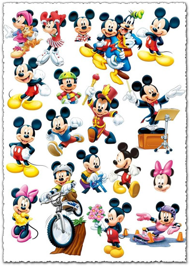 393x550 Mickey Mouse In Photoshop Format