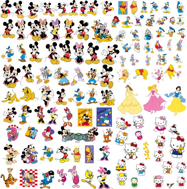 Disney's Mickey Mouse Cartoon Animation Free Vectors Ui Download 600x604 Disney's Mickey Mouse Cartoon Animation Free Vectors Ui Download