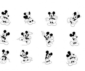 Vector Mickey Mouse Logo Vector Art 336x280 Vector Mickey Mouse Logo Vector Art