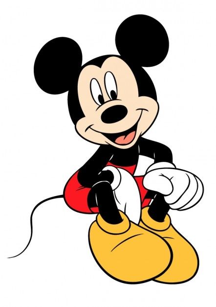 Mickey Mouse Vector Free Download at Vectorified.com | Collection of ...