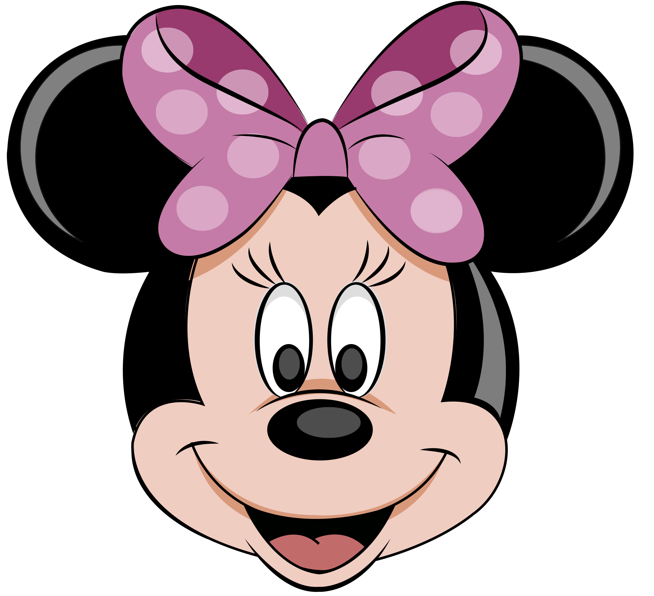 2177x1985 Minnie Mouse Vector Clipart Images Gallery For Free Download