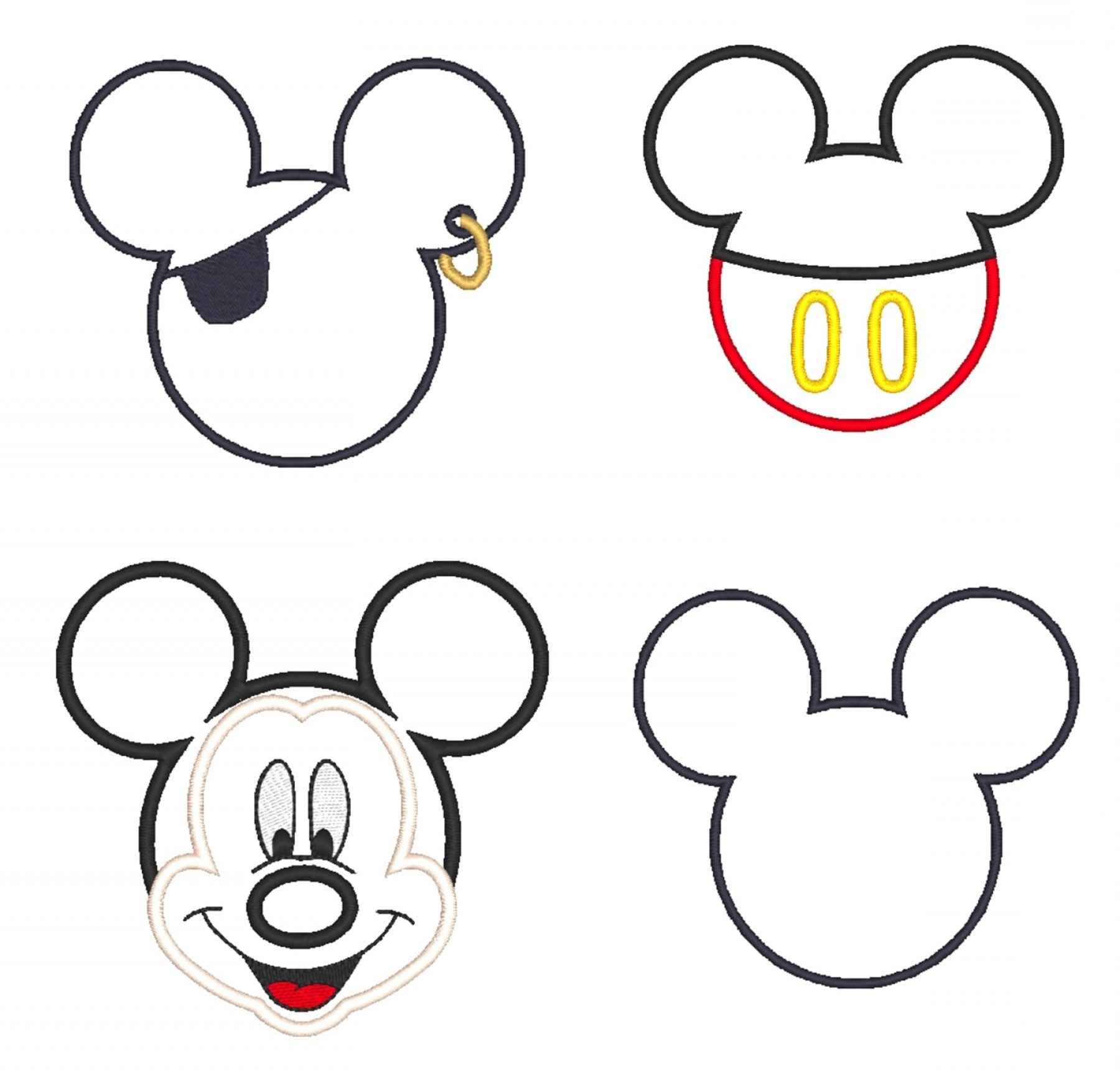 Mickey Mouse Vector Free Download at Vectorified.com | Collection of