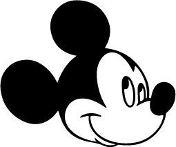 255x213 Collection Of 'mickey Mouse Silhouette Image' Download More Than