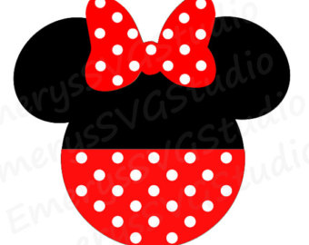 340x270 Minnie Mouse Head Vector Group With Items