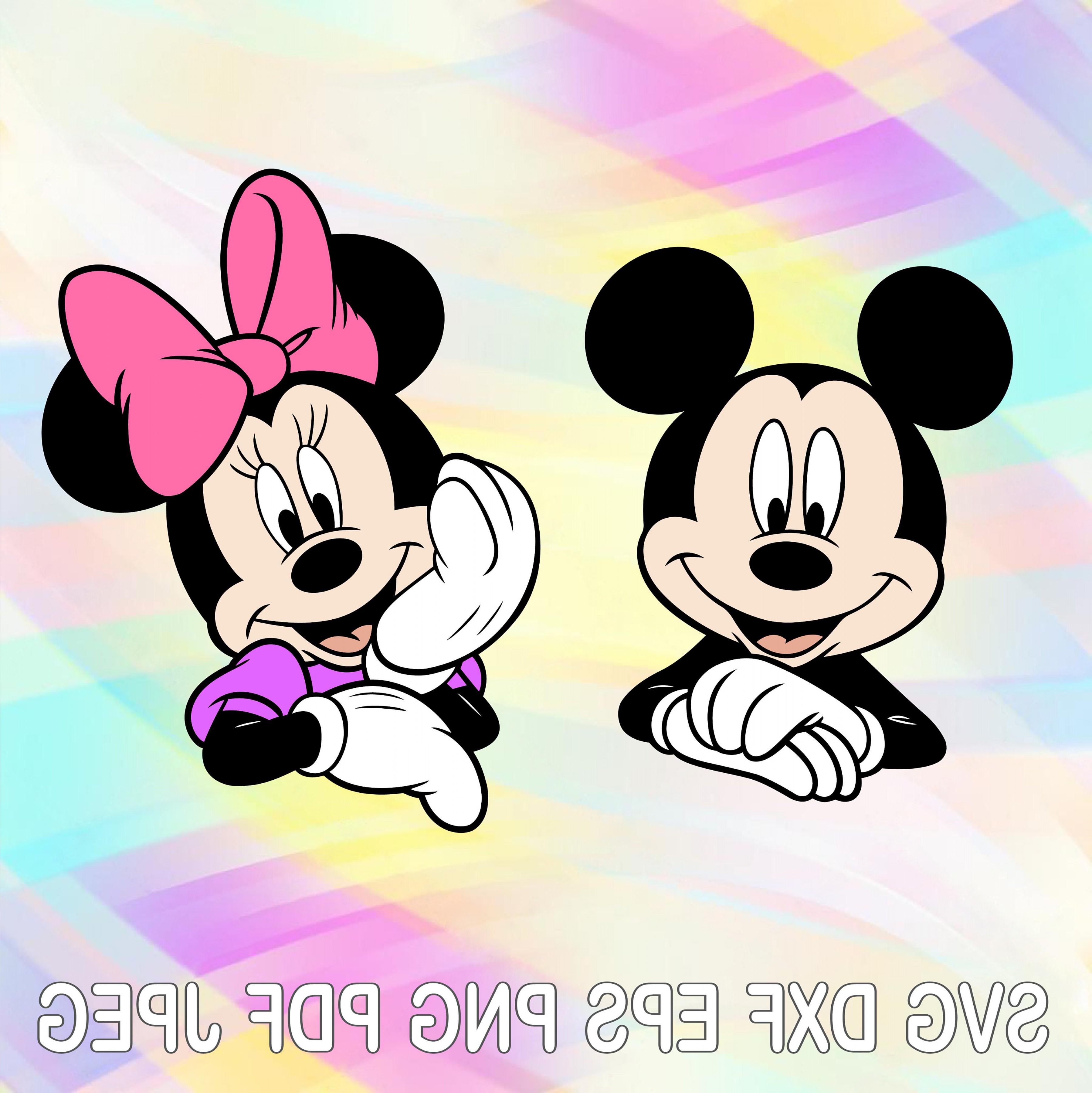 3598x3600 Minnie Mickey Mouse Head Ears Disney Lamaison