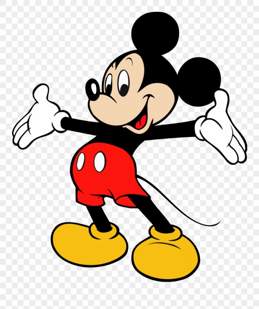 Mickey Mouse Vector Head at Vectorified.com | Collection of Mickey ...