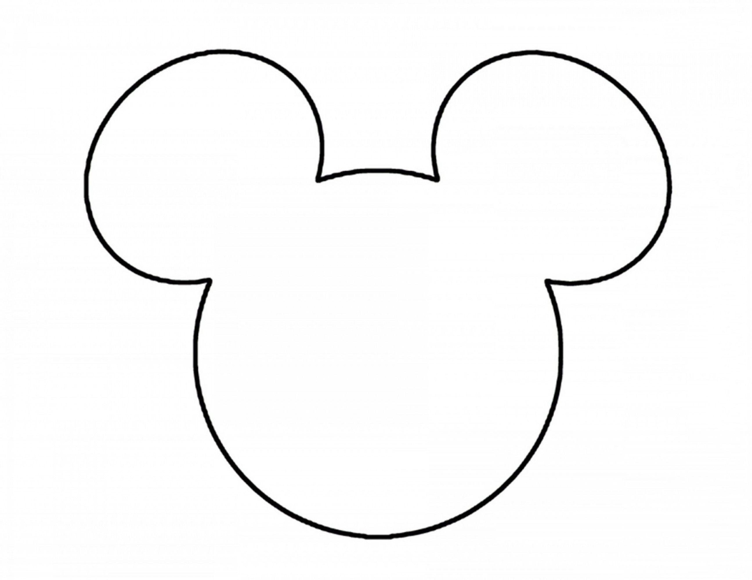 2592x2001 Mickey Mouse Ears Hat Vector Art Wallkeeper