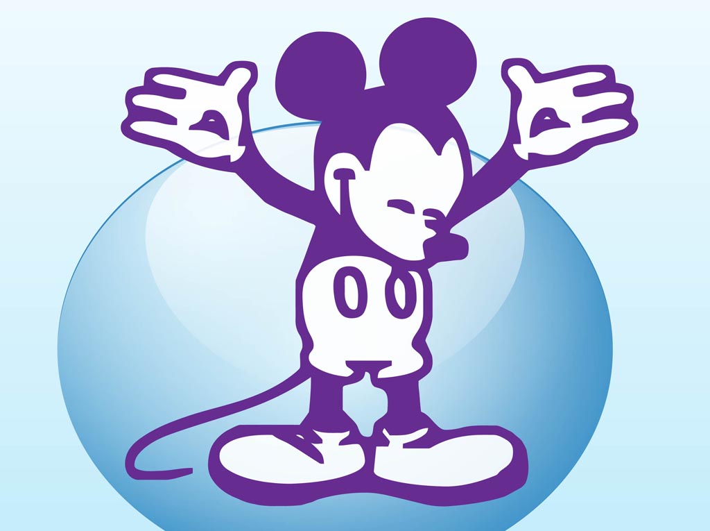 1024x765 Mickey Mouse Hands Vector