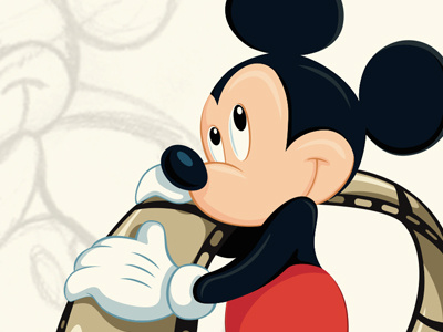 400x300 Mickey Mouse Vector