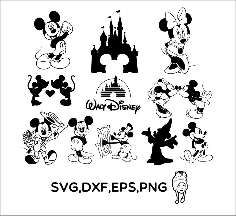 Mickey Vector At Vectorified Com Collection Of Mickey Vector Free For Personal Use
