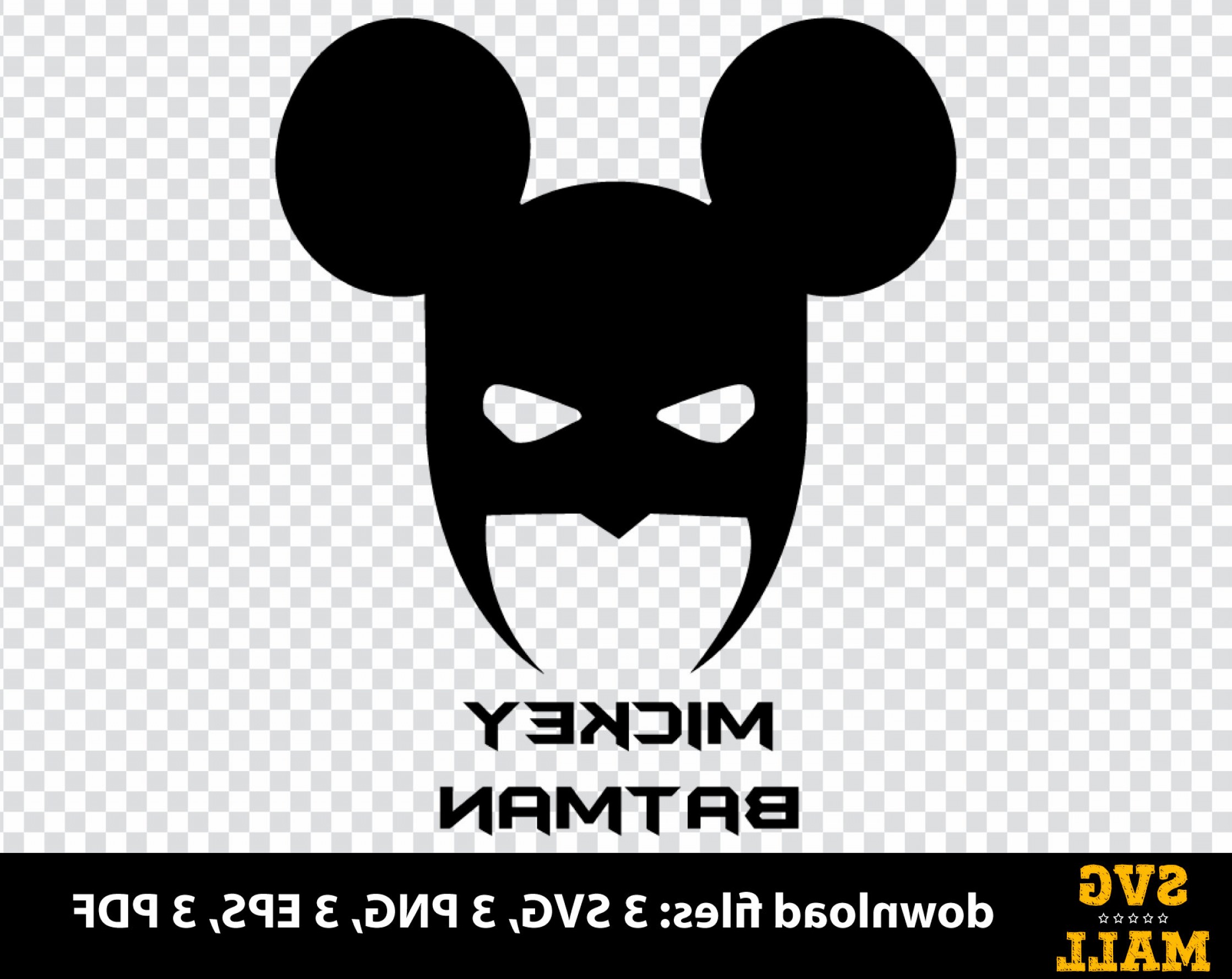 2238x1779 Batman Mickey Head Png Vector Geekchicpro