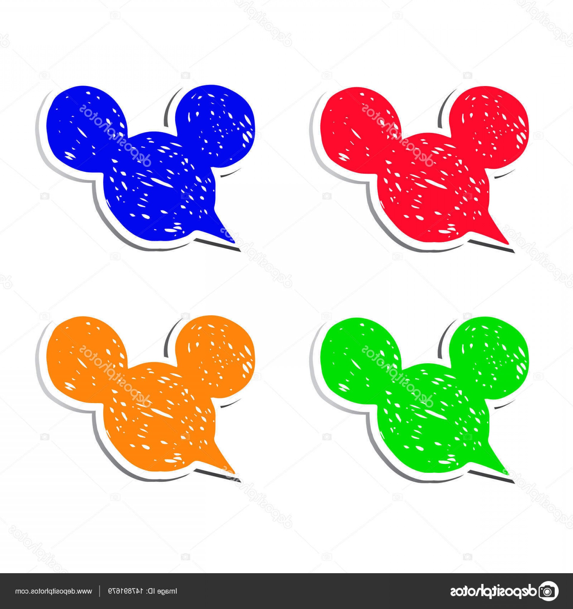 1920x2040 Stock Illustration Mickey Vector Illustration Icon Mouse Lamaison
