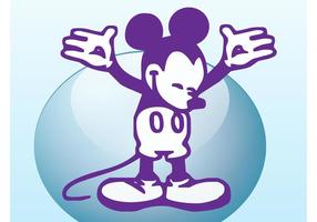 286x200 Mickey Free Vector Art