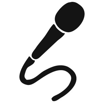 332x332 Vector De Microfono