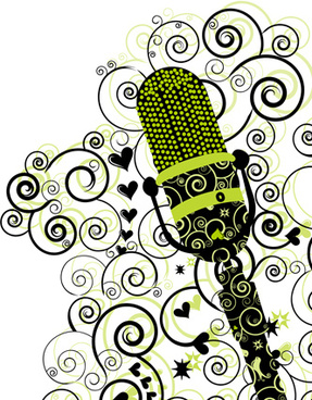 287x368 Microphone Free Vector Download