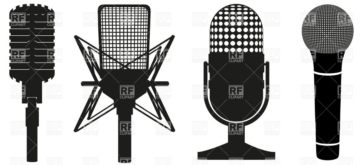 Icon Set Of Microphones Vector Image Of Objects Konturvid 1200x546 Icon Set Of Microphones Vector Image Of Objects Konturvid