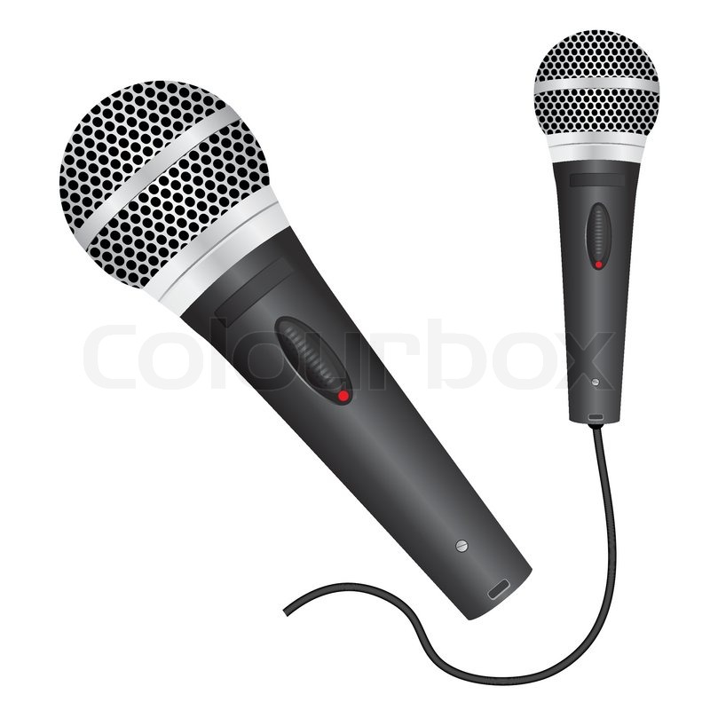 Icon With A Black Microphone Vector Stock Vector Colourbox 800x800 Icon With A Black Microphone Vector Stock Vector Colourbox