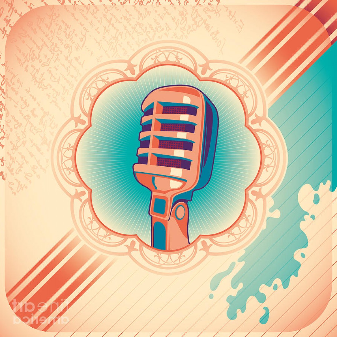 Vintage Poster With Microphone Vector Radoman Durkovic Hoodamathrun 1080x1080 Vintage Poster With Microphone Vector Radoman Durkovic Hoodamathrun