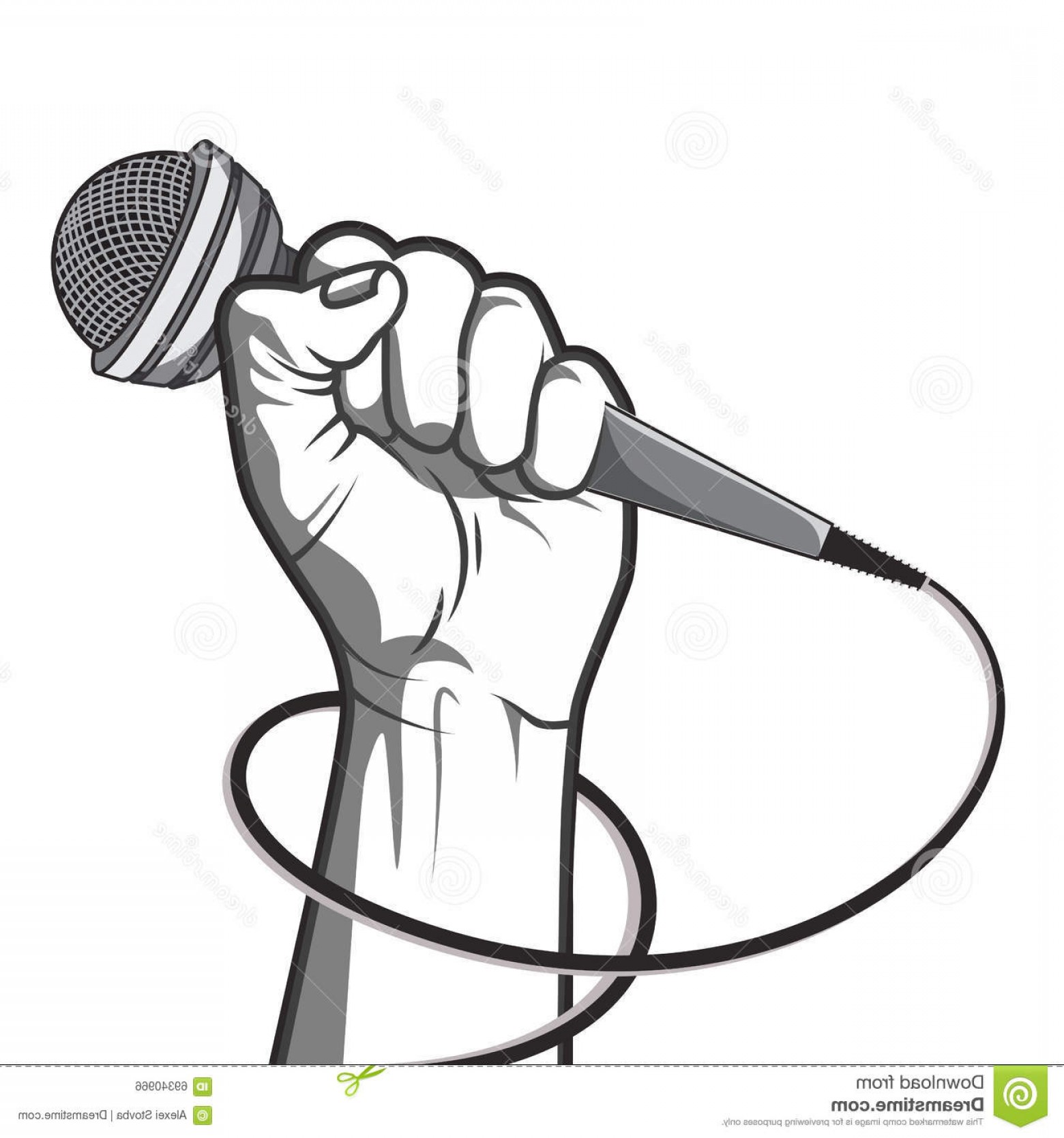 Microphone Vector Art at Vectorified.com | Collection of Microphone ...