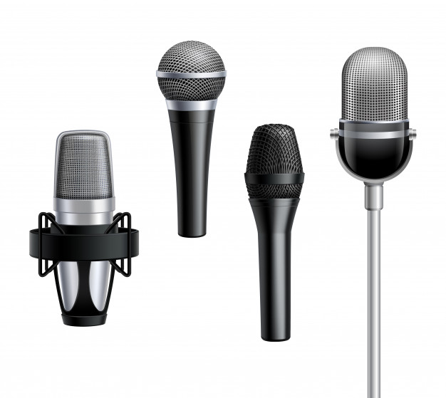 626x559 Microphone Vectors, Photos And Free Download