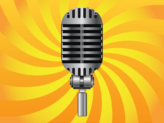 646x485 Classic Microphone Vector For Free Download Free Vector
