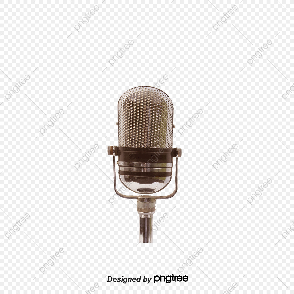1200x1200 Metallic Sound Microphone Vector Material, Kara Ok, Music Party