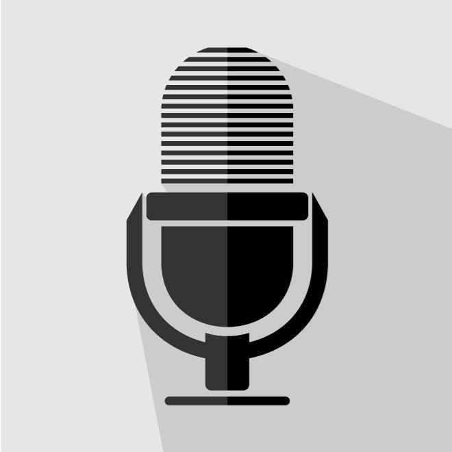 660x660 Microphone Icon Vector