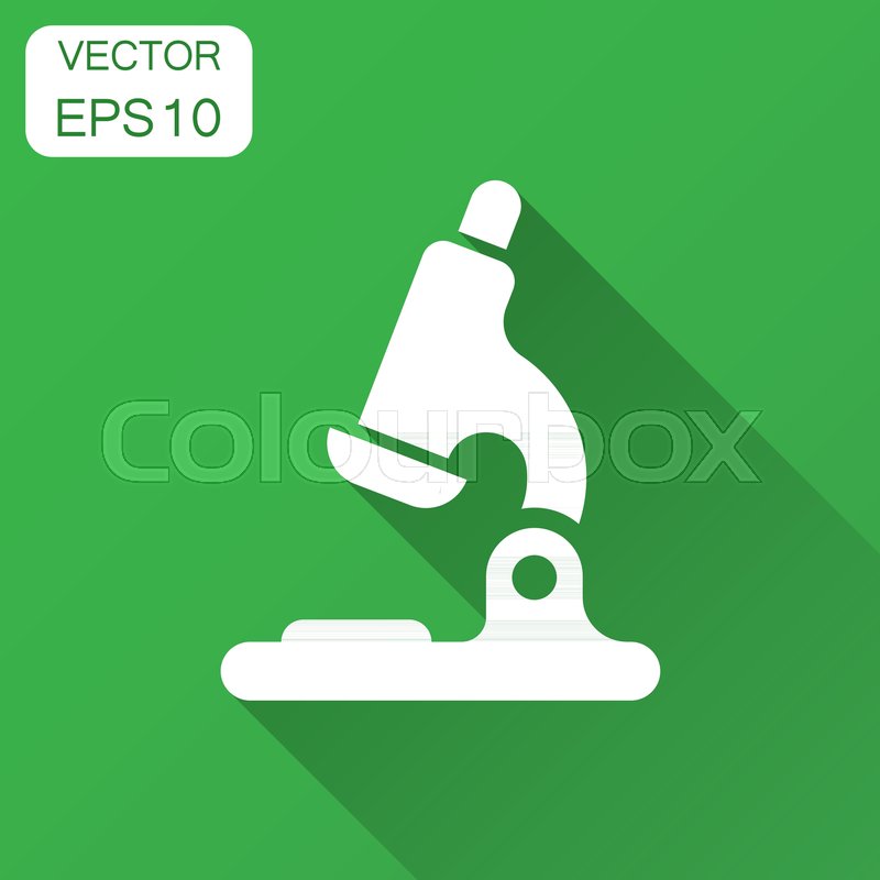 800x800 Microscope Lab Icon Vector Stock Vector Colourbox