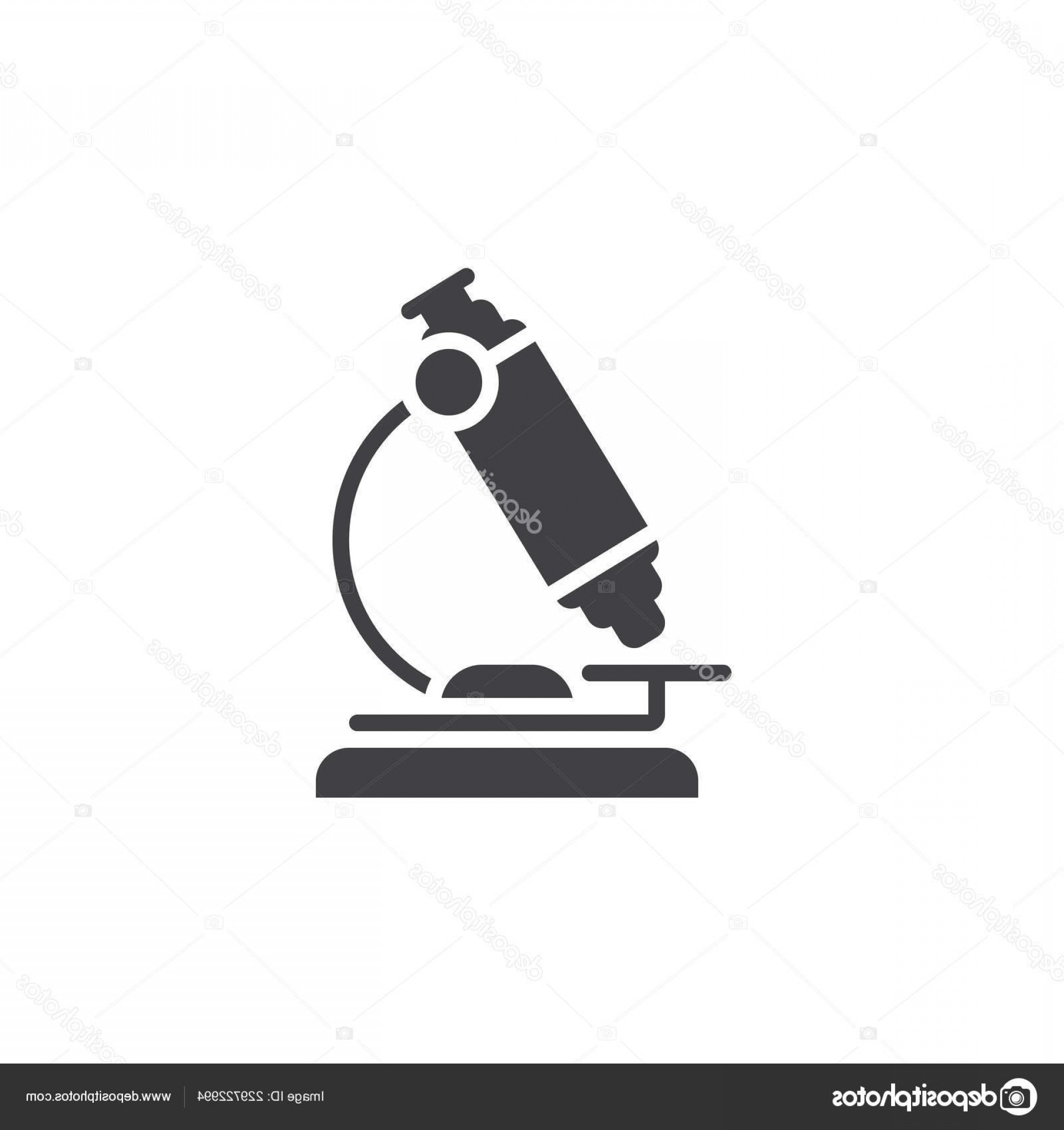 1920x2040 Stock Illustration Microscope Icon Vector Research Solid Cultracing