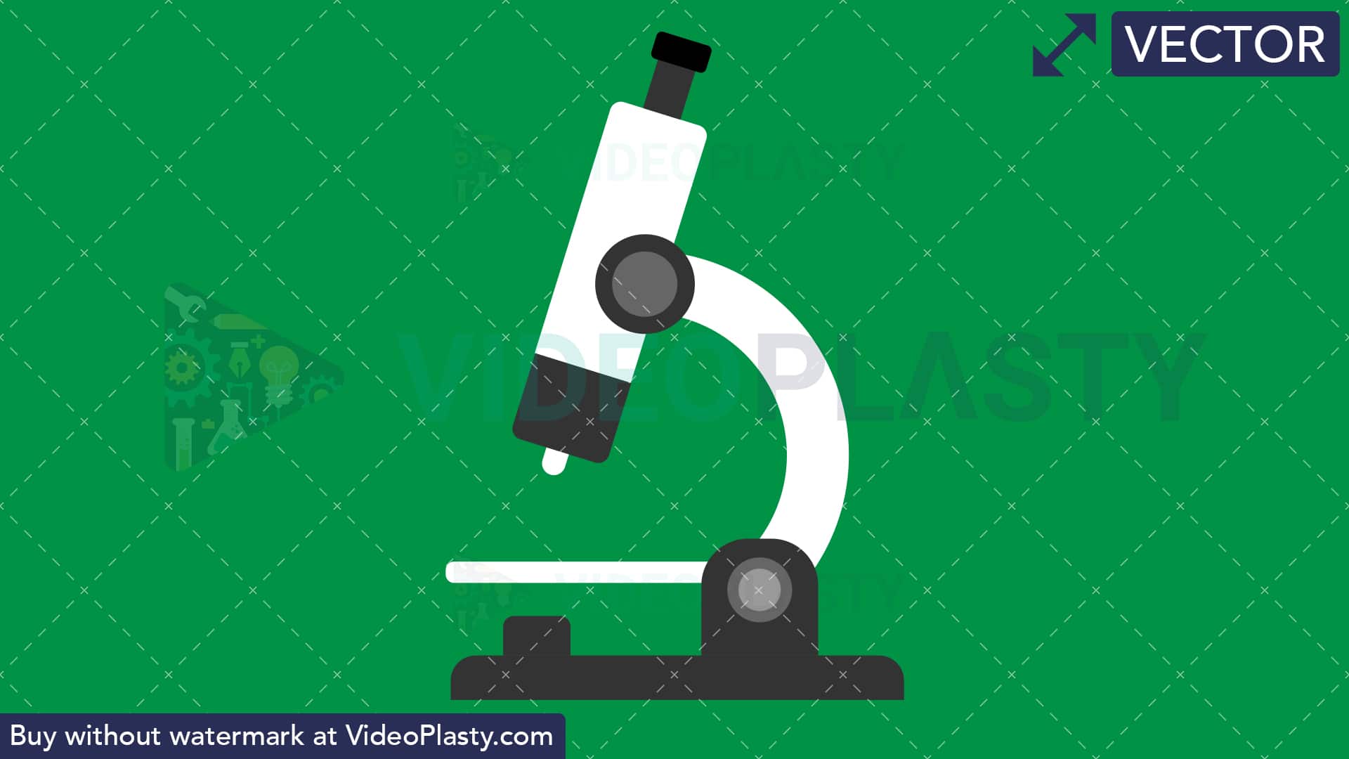 1920x1080 Microscope Flat Icon