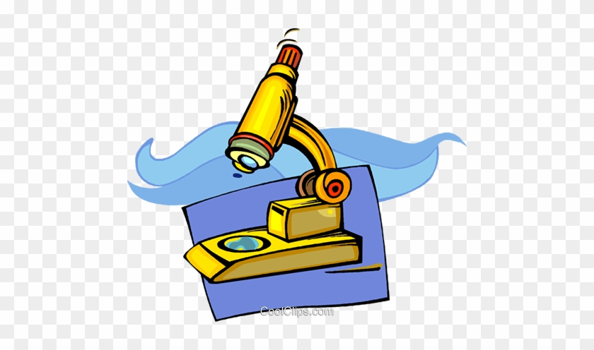 840x496 Science, Microscope Royalty Free Vector Clip Art Illustration
