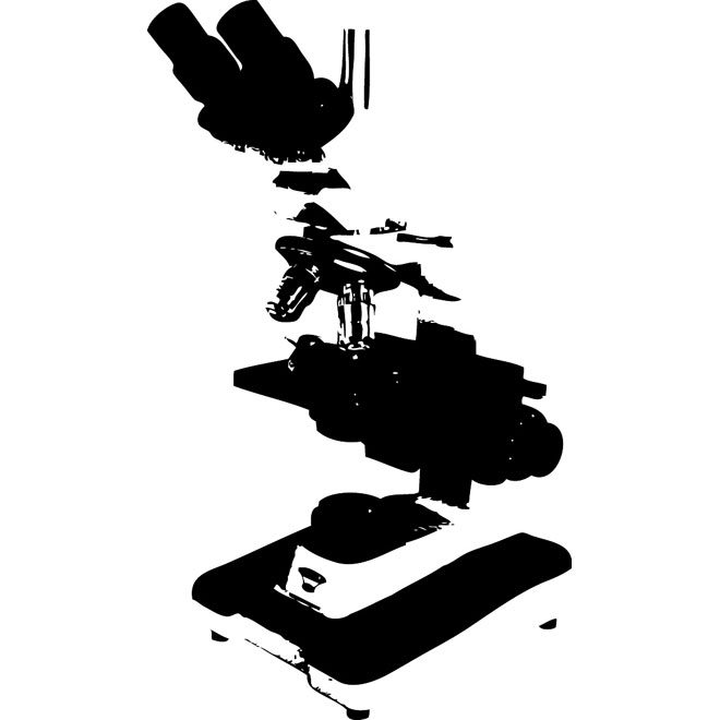 660x660 Microscope Vector Graphics