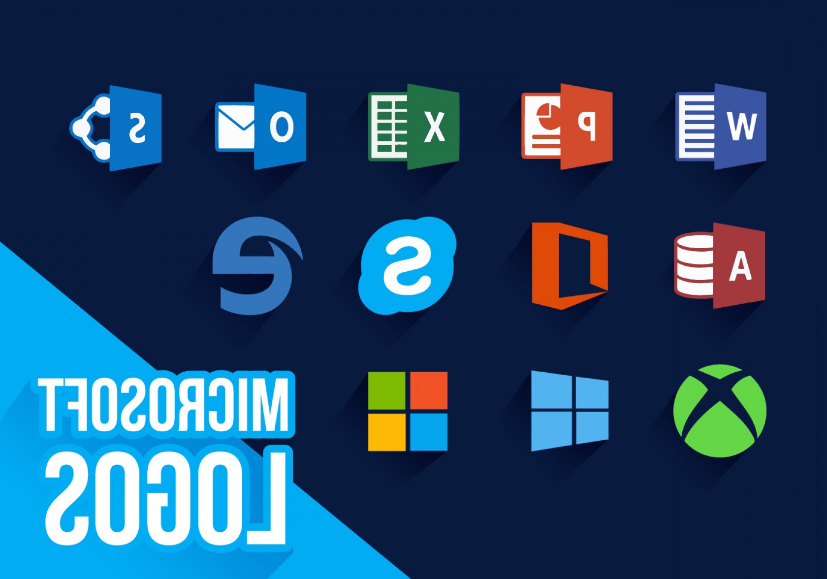 Microsoft Office Icons Vector at Vectorified.com | Collection of ...