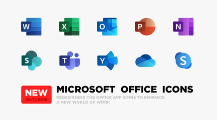 Microsoft Office Icons Vector at Vectorified.com | Collection of ...