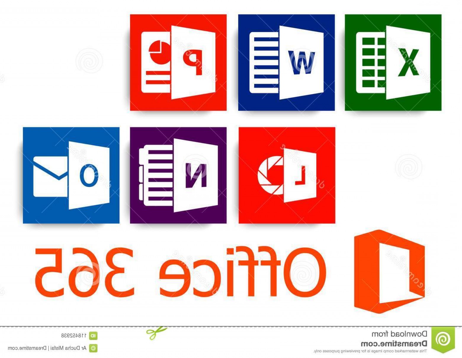 Microsoft Office Logo Vector at Vectorified.com | Collection of ...