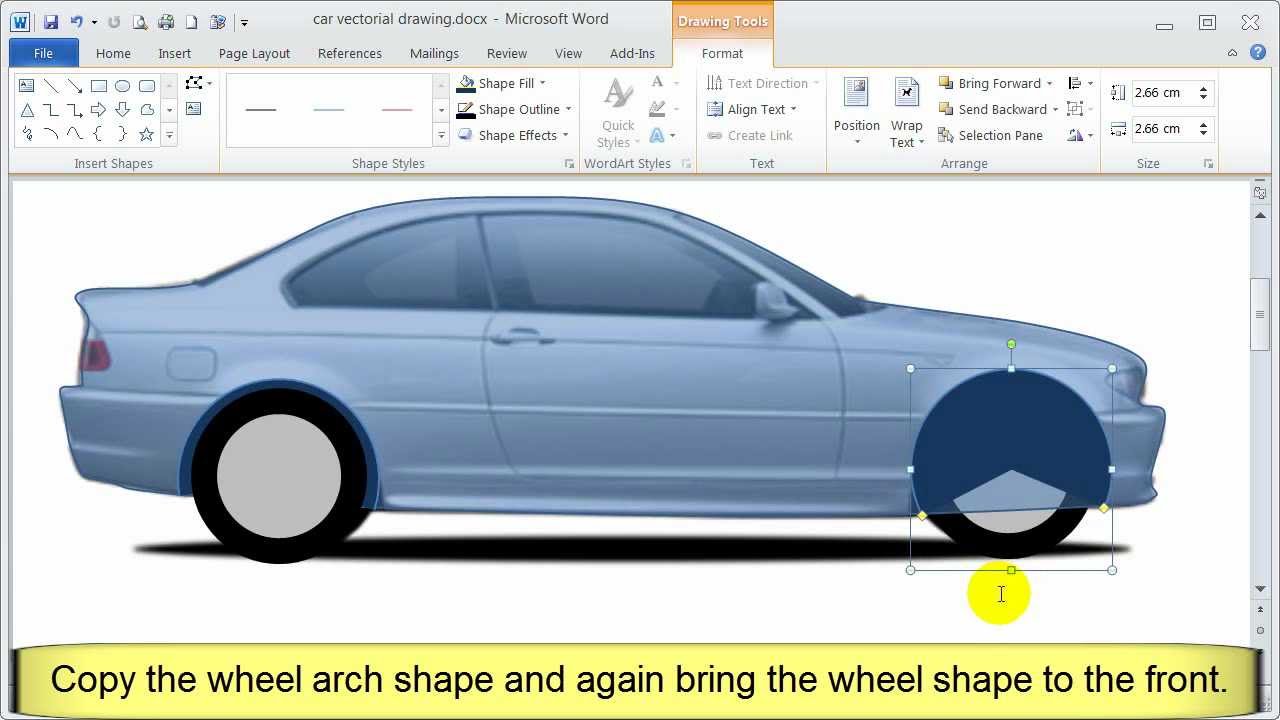 1280x720 Drawing With Vector Graphics In Word