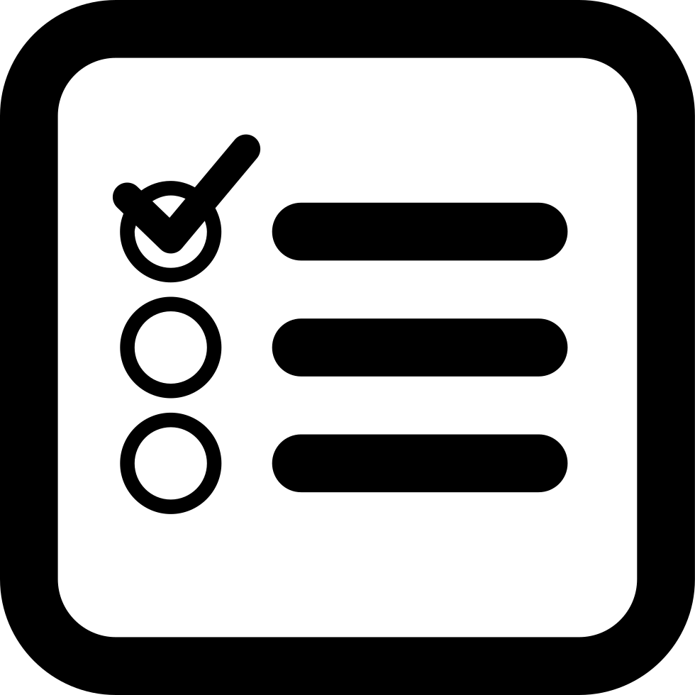 Download Free Png Checklist Icon Free Vector Transparent Png 980x980 Download Free Png Checklist Icon Free Vector Transparent Png