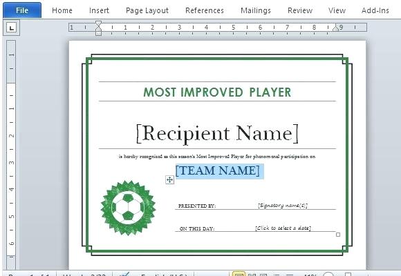 Printable Sports Certificate Template For Word Microsoft Vector 580x400 Printable Sports Certificate Template For Word Microsoft Vector