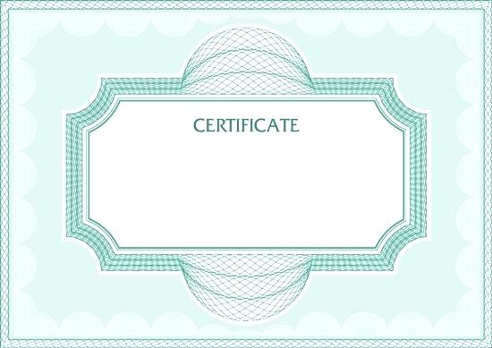 Blank Certificate Vector Download Template Free Microsoft Word 550x389 Blank Certificate Vector Download Template Free Microsoft Word