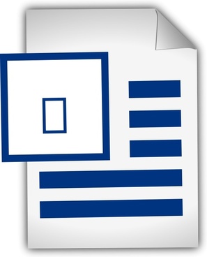 Microsoft Word Icon Free Vector Download 297x368 Microsoft Word Icon Free Vector Download