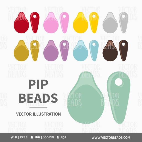 Vector Illustration Of Pip Beads For Creating Beading Diagrams 570x570 Vector Illustration Of Pip Beads For Creating Beading Diagrams