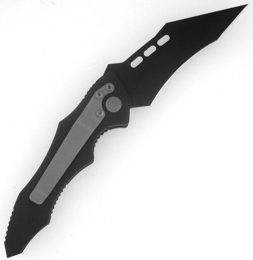 500x514 Microtech Vector Auto Black Plain