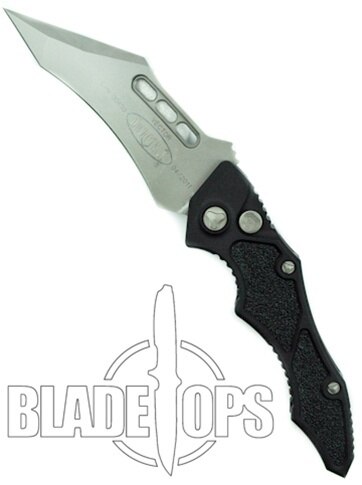 362x485 Microtech Vector Automatic Knife, Bead Blast Plain Edge