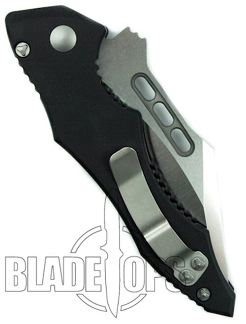 500x657 Microtech Vector Automatic Knife, Satin Plain Edge